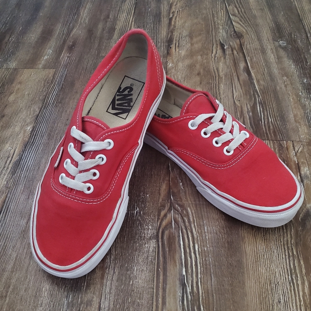 Vans Women's Authentic Red Canvas